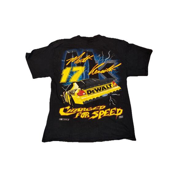 Vintage Carhartt Racing Matt Kenseth Shirt Men’s Size Large Black Race Car Y2K - Picture 3 of 3